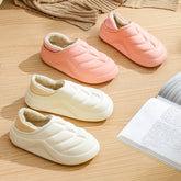 Winter Wool Liner Indoor Warm Solid Shoes