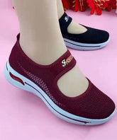 Casual Comfy Flat Feet Shoes Mulberry Breathable Mesh