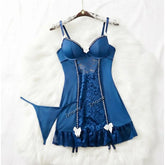 Lace Lingerie Set g-String Skirt Ensemble Erotic Bra set Erotic Underwear