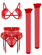 Transparent Latex Lingerie Set