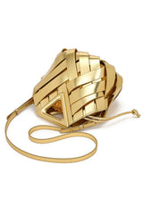 Triangle Woven Large-capacity Handbag