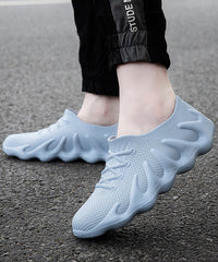 Orange Low Cut Anti Slip Rubber Shoes