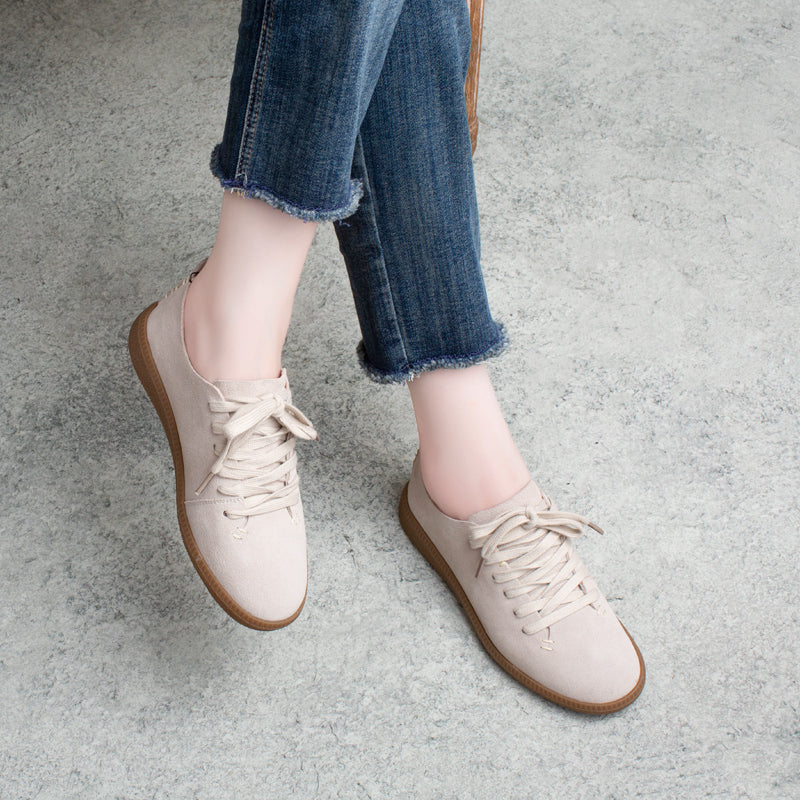 Autumn Soft Suede Leather Casual Shoes