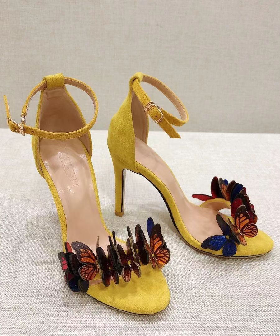 Strap Butterfly Stiletto High Heel Sandals