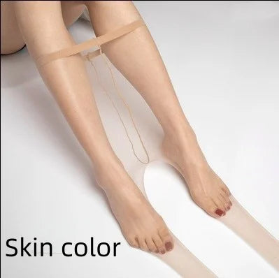 1D Silk Stockings Thin Style Shiny Pearl Bright Silk Stockings Summer Ultra-thin Leg Socks Pantyhose Lingerie