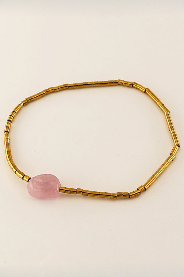 Crystal Beaded Hand-woven Bracelet
