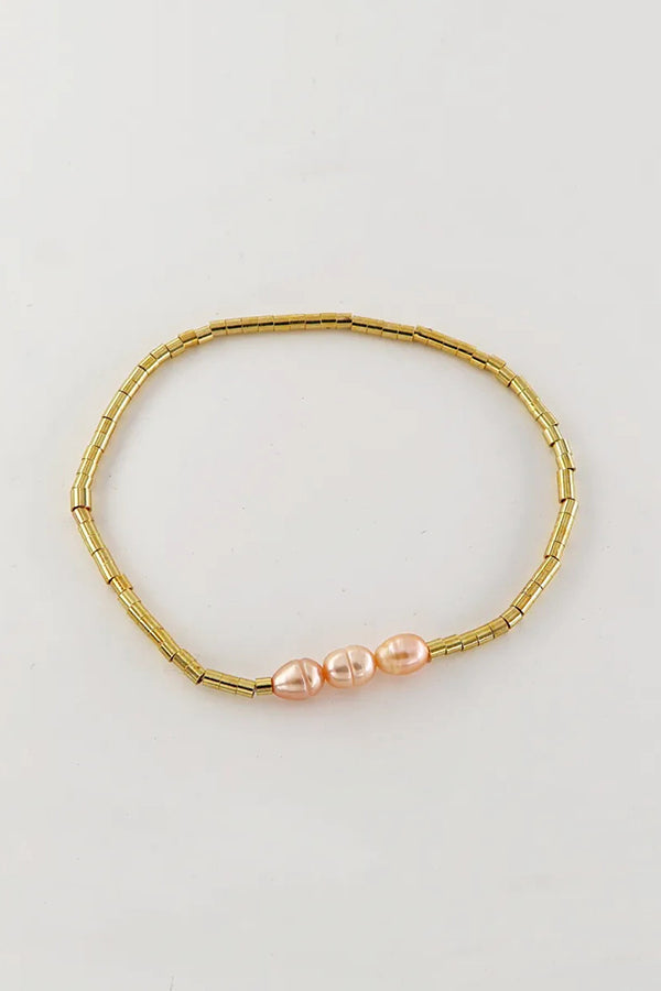 Crystal Beaded Hand-woven Bracelet