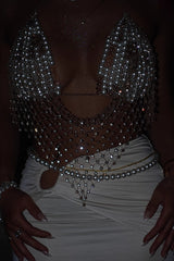 Holiday Beach Multi-Layer Pearl Body Chain