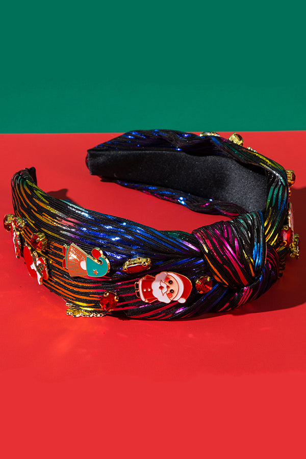 Christmas Colorful Embellished Fabric Headband
