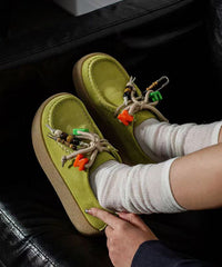 Spring New Style Lace Up Versatile Platform Shoes