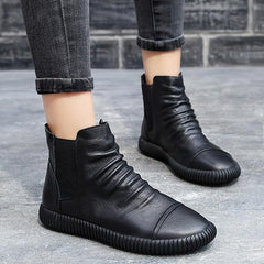 Leather Casual Chelsea Boots