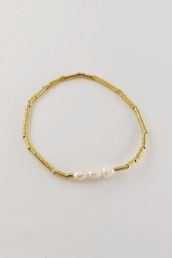 Crystal Beaded Hand-woven Bracelet