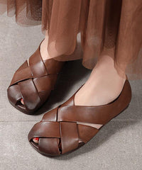 Black Hiking Sandals Hollow Out best sandals for walking