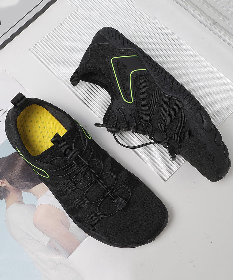 Women Pink Cotton Fabric Flat Shoes Splicing Cross Strap