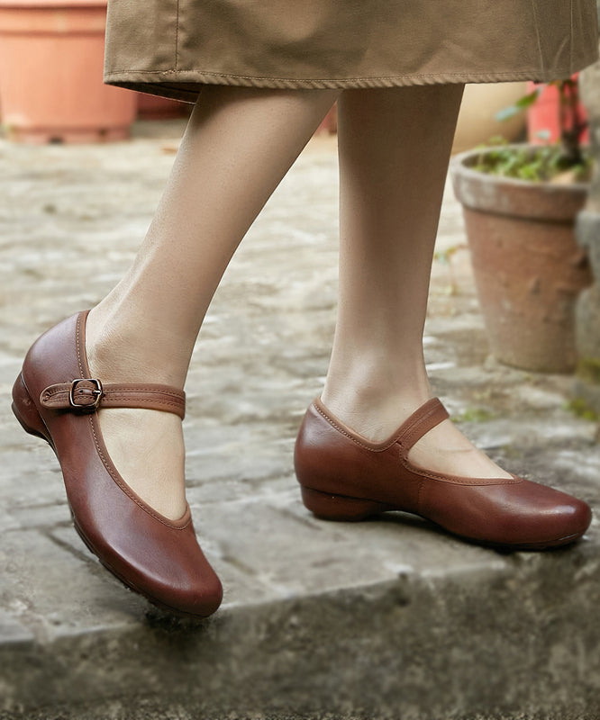 Handmade Vintage Grey Cowhide Leather Shoes