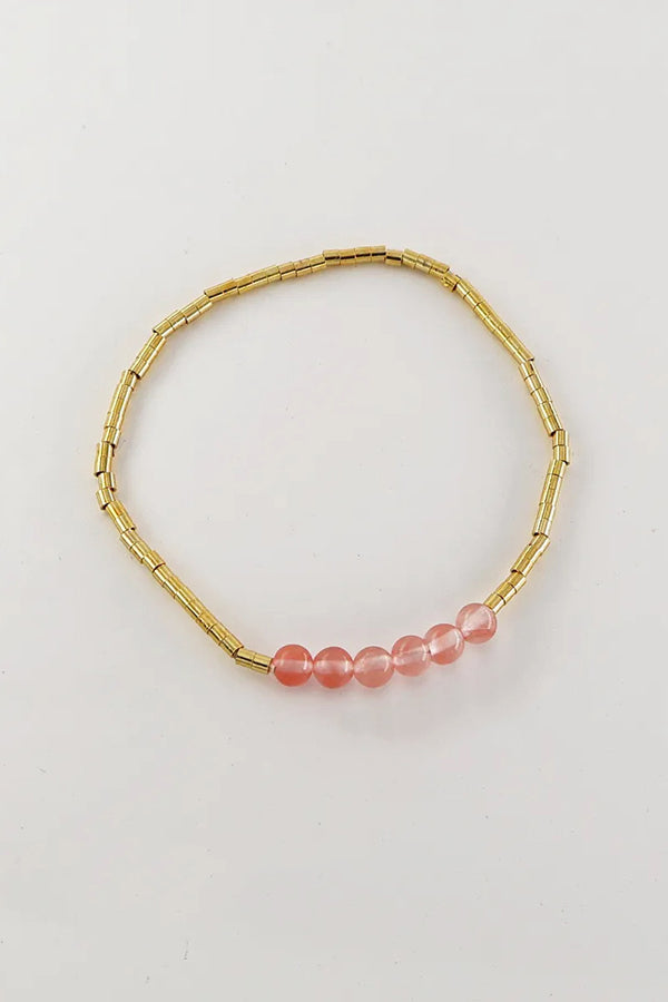 Crystal Beaded Hand-woven Bracelet