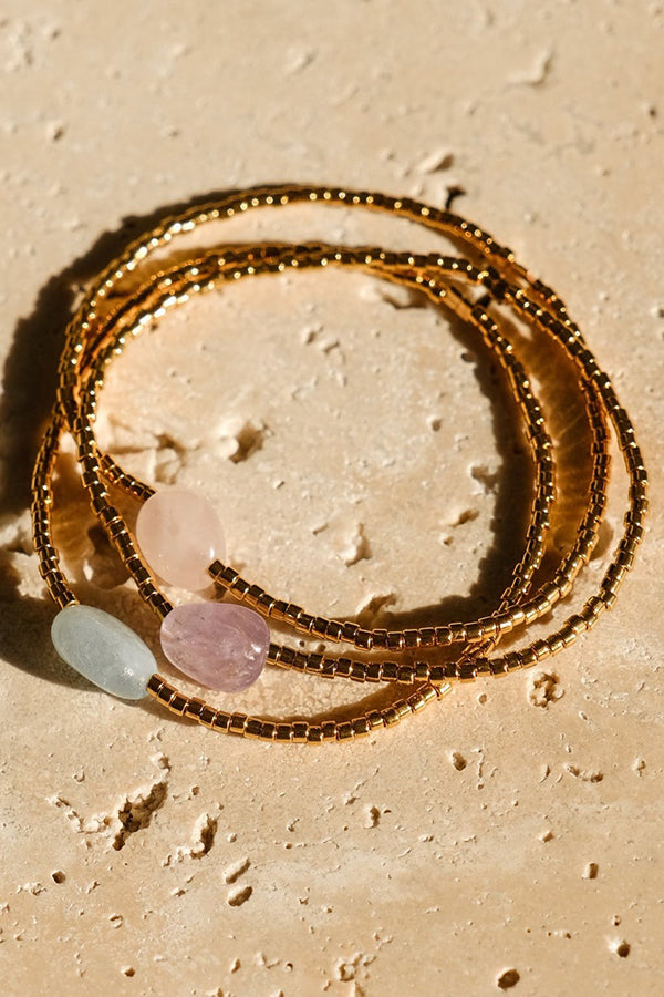 Crystal Beaded Hand-woven Bracelet