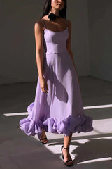 camisole waist cinching charm multi-color banquet party MIDI skirt