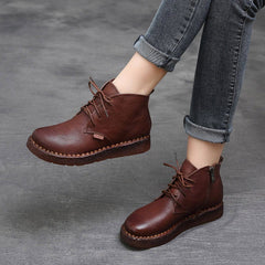 Cozy Autumn Winter Retro Handmade Boots 35-42