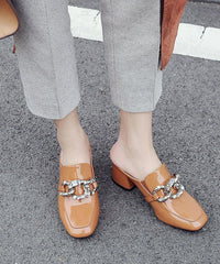 Red High Heels High Heel Slippers