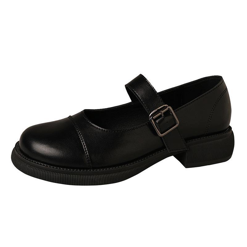 White Faux Leather Splicing Flat Feet Shoes