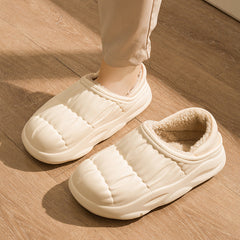 Winter Wool Liner Indoor Warm Solid Shoes
