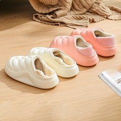 Winter Wool Liner Indoor Warm Solid Shoes