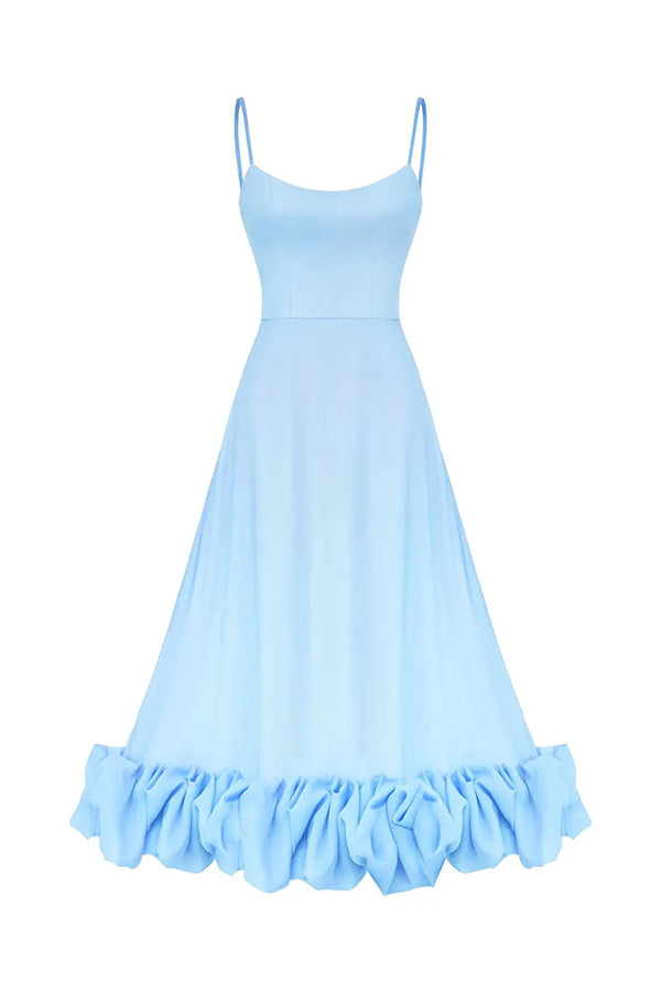 camisole waist cinching charm multi-color banquet party MIDI skirt