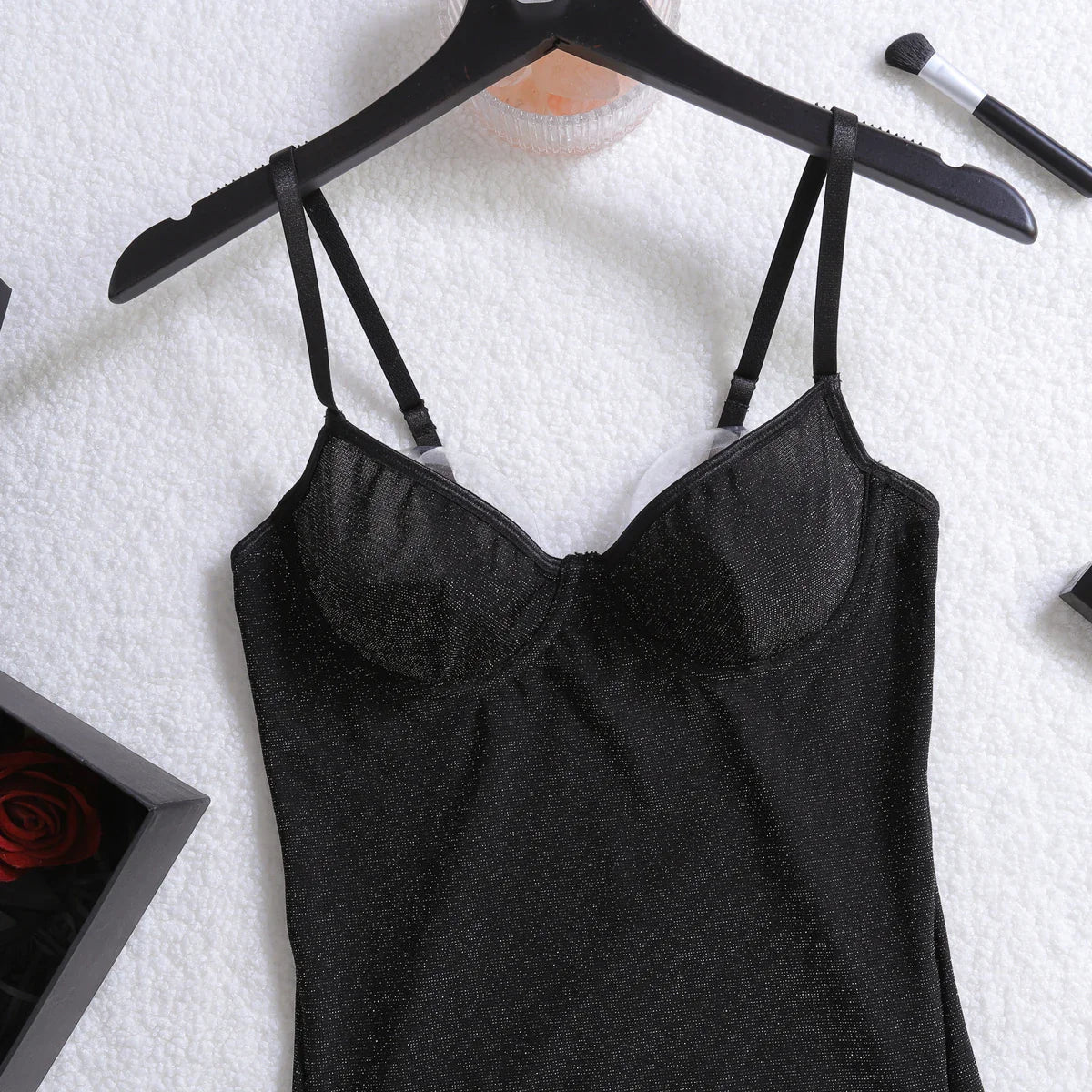 AVELINE 2025 Deep v Sling Lingerie Erotic Tie Rope Temptation Body Shaping Leisure Split Set