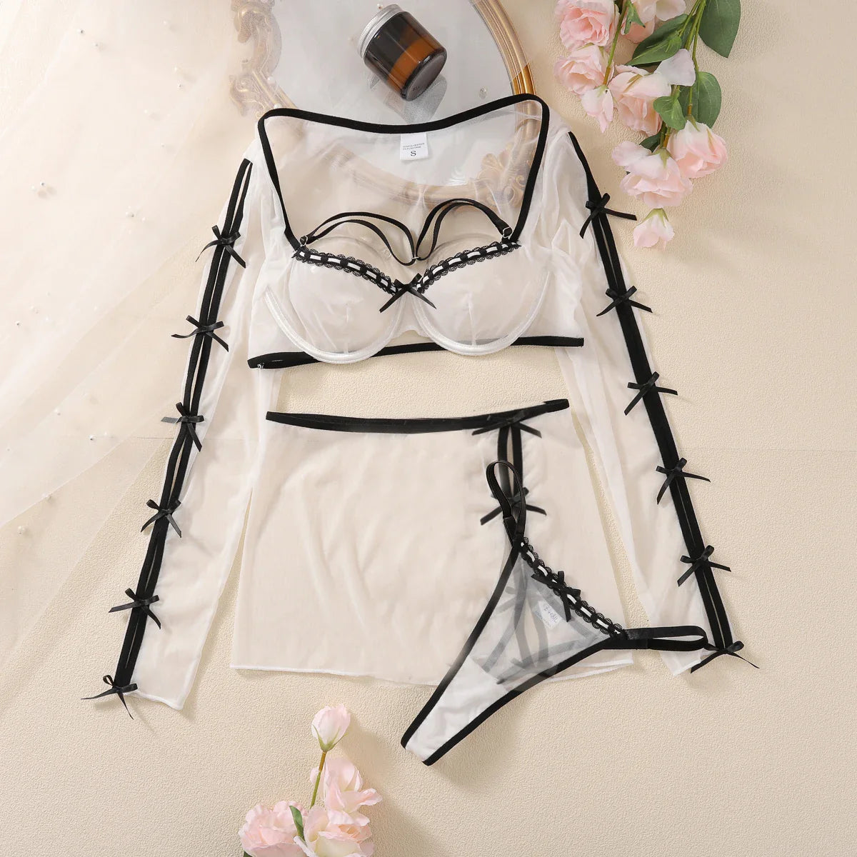 AVELINE Tassel Trimmed With Skirt Set Beach Cover Up Beach Wrap Up Bikini Wrap Up Swimsuit Chest Cover Up