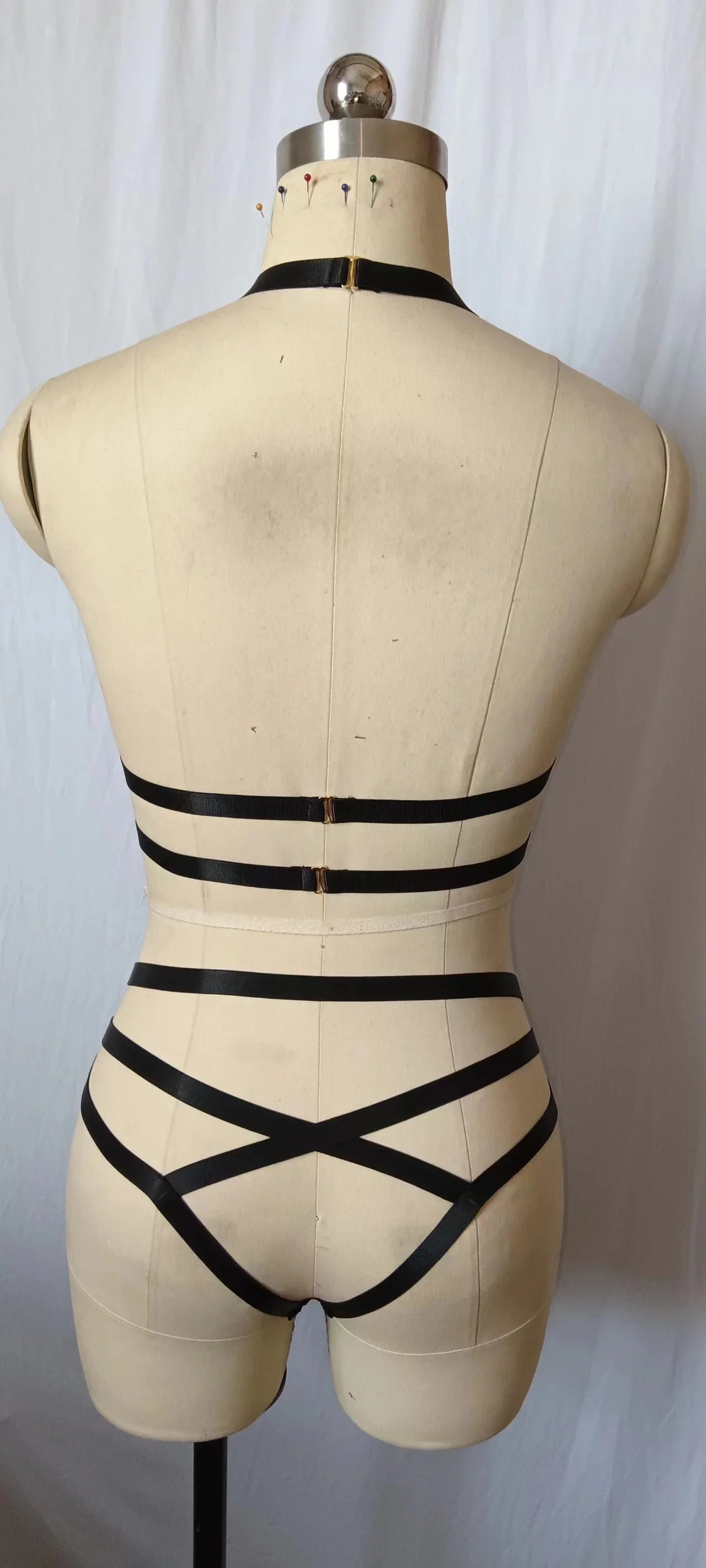 Body Harness Bondage Erotic Lingerie And Panty Sets