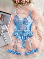 Lingerie Set Erotic Lace Bra Panty Set Perspective Erotic Costumes Lingerie Set Dress Porn Lingerie