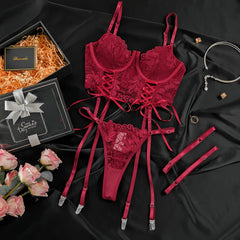 Bras Sets Lace Lingerie Intimates 2025 Underwire Bra And Panty Thongs Ladies
