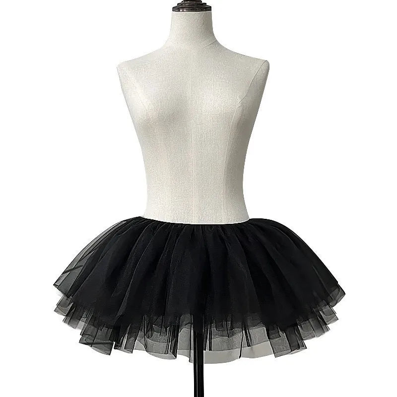 Backless Off-shoulder Cute Short Waistband Vest Corset Slim Fit Lace Corset Paired with Fluffy Skirt Uniform Set