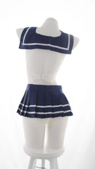 Seductive Backless Gentle Romantic Fairy Plus Size Lingerie Seductive Crotch Jumpsuit College Set Uniform Student Outfit
