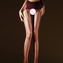 Style Versatile Seductive Ultra-thin Pure Lace Jacquard Stockings