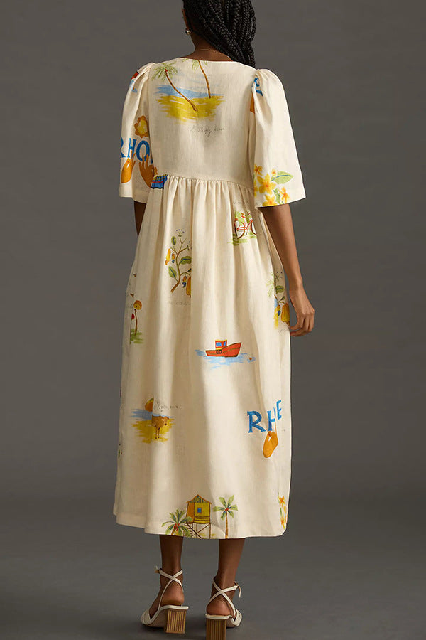 Parisian Maelien - floral dress