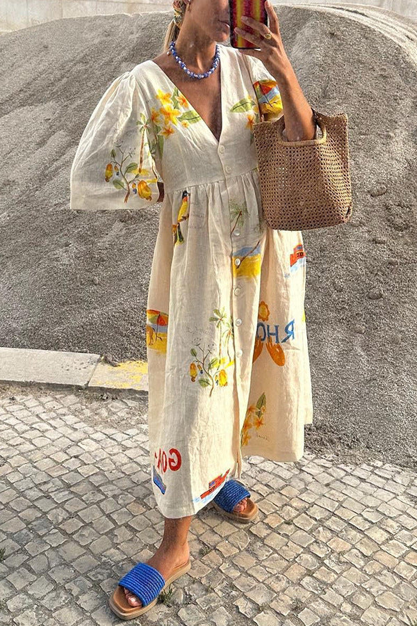 Parisian Maelien - floral dress