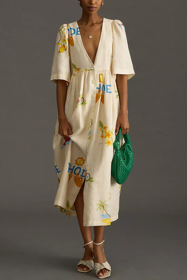 Parisian Maelien - floral dress