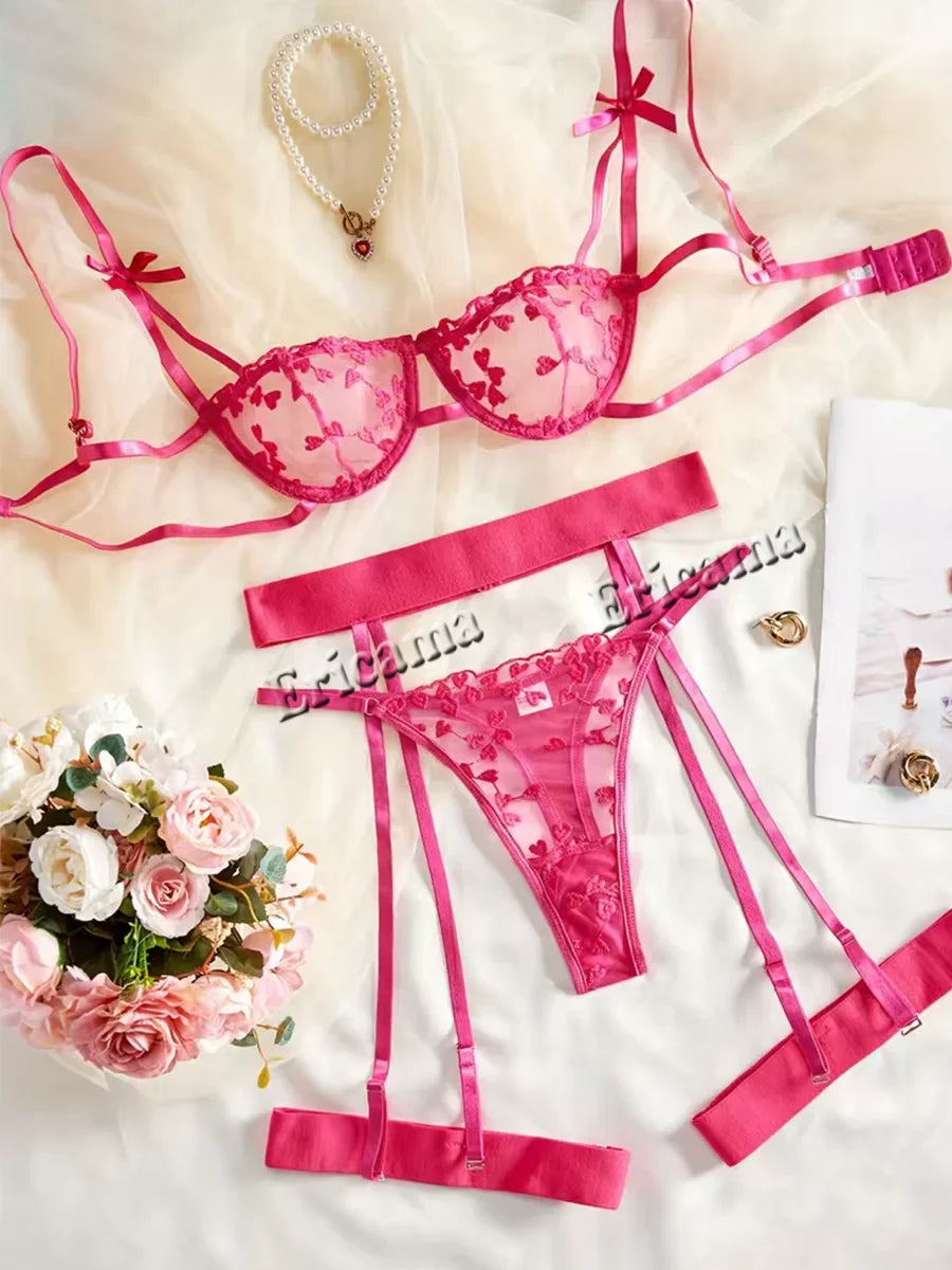 Push Up Lingerie Bra Panty Sets