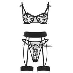Push Up Lingerie Bra Panty Sets