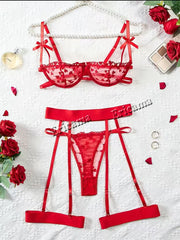 Push Up Lingerie Bra Panty Sets
