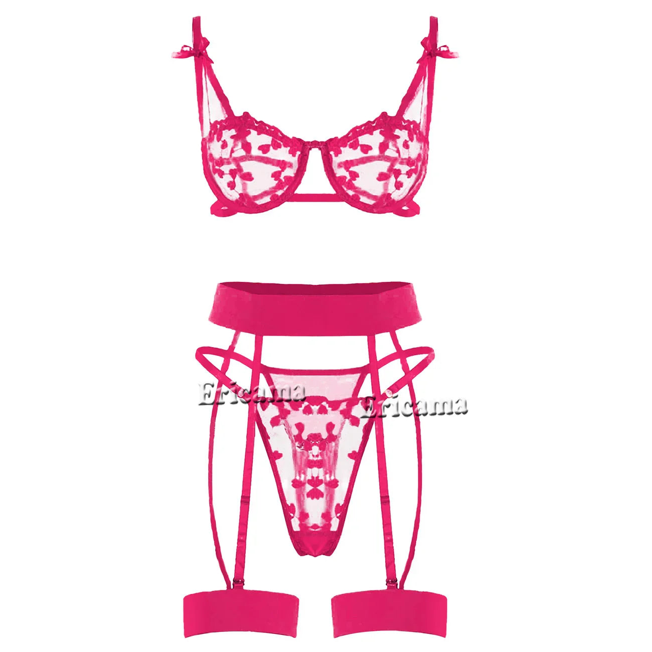 Push Up Lingerie Bra Panty Sets