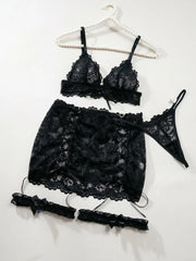 Erotic Lingerie And Pantys Set See Through Lingerie Sets Costumes