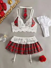 Lingeie Set Erotic Underwear Dress And Lingerie Set Nightdress Thong Erotic Accessories Sheer Curvy Babydoll Underwear