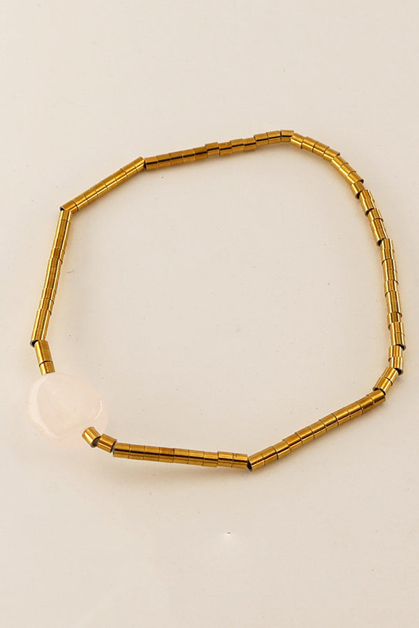 Crystal Beaded Hand-woven Bracelet