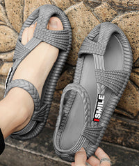 Men's Army Green Anti slip Outdoor Beach Sandals