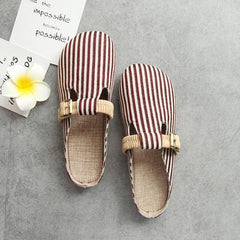 New Spring And Flat Slippers