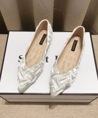 New Green Comfortable Soft Flat Feet Shoes Pointed Toe