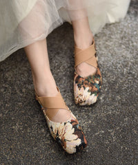 Grass Green Cross Strap Mary Jane Shoes